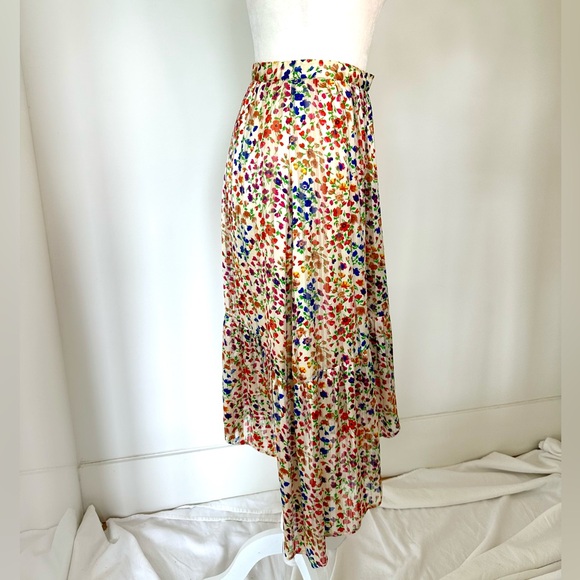 Ba&sh Romeo Blanc Floral Skirt - Picture 6 of 16